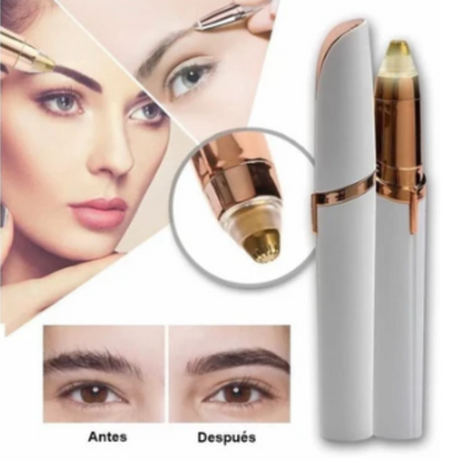 Depiladora Facial Recargable — Rostro, Cejas y Bozo